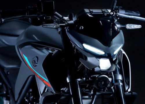 Yamaha MT-03 2022 ra mắt, thêm màu mới Cyan Storm