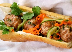 Bánh mì thịt viên vừa lạ vừa ngon