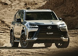 Cận cảnh Lexus LX 600 với gói độ ngoại hình hầm hố