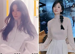 Bước sang tuổi 40, Song Hye Kyo bắt đầu lộ dấu hiệu lão hóa rõ nét, bảo sao không vào nổi khỏi top 100 gương mặt đẹp nhất thế giới