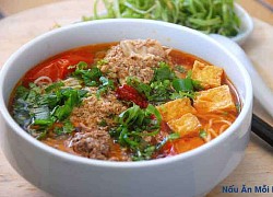 Cách nấu bún riêu đơn giản mà ngon ngất ngây