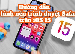 Cách thay hình nền Safari trên iPhone