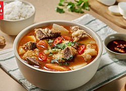 Canh sụn bò củ cải