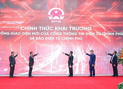 Cổng Thông tin điện tử Chính phủ khai trương hệ thống giao diện mới