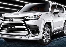 Lexus LX 2022 hầm hố hơn trong bộ bodykit không quá cầu kỳ của Modellista