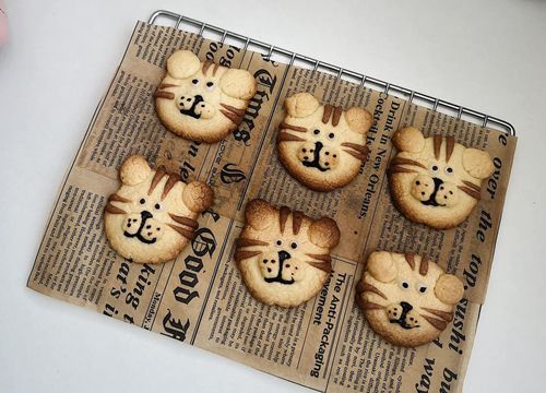 Tự làm bánh cookie 'tiểu hổ' cho ngày Tết