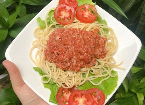 Cách làm Mỳ Ý Spaghetti thịt bằm thơm ngon, hấp dẫn cực đơn giản tại nhà