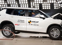 Con số này cho thấy Mitsubishi Outlander 2022 đặc biệt an toàn cho gia đình có trẻ nhỏ