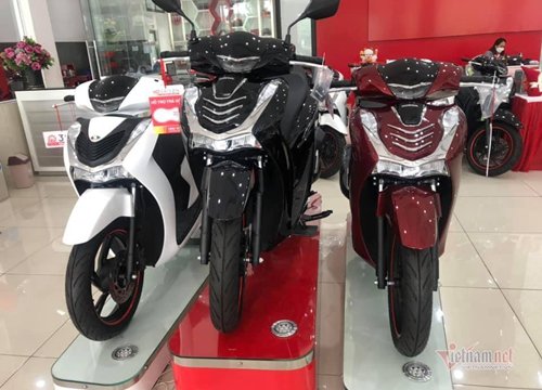 Giá xe máy cận Tết Nguyên đán, Honda SH bất ngờ giảm mạnh