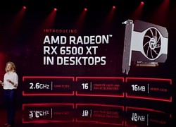 GPU-Z nhận diện nhầm Radeon RX 6500 XT là card PCIe x16