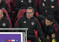 Hé lộ câu nói đầy giận dữ của Ronaldo với Rangnick