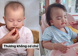 Khoảnh khắc đáng yêu của các nhóc tì sao Việt, ăn ngủ cùng một nhịp