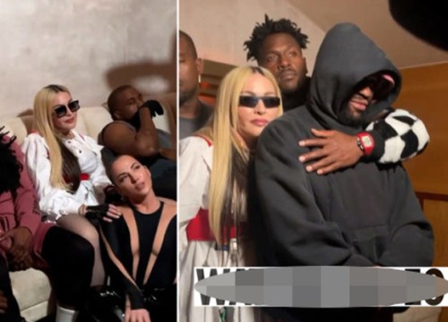 Mayweather sướng như "Vua": Gần gũi nữ ca sĩ Madonna và dàn sao đình đám