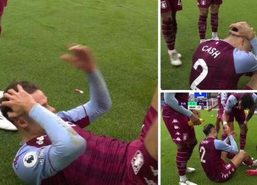 2 cầu thủ Aston Villa bị ném chai vào đầu vì ăn mừng