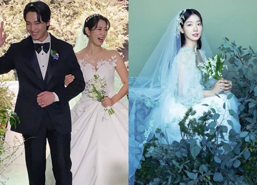 Park Shin Hye khoe ảnh cưới  VnExpress Giải trí