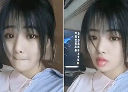 Đang là hot girl vạn người mê, cô gái xinh đẹp khiến dân mạng khóc thét khi không "bặm môi", nhan sắc "đầy đủ" gây hoảng sợ