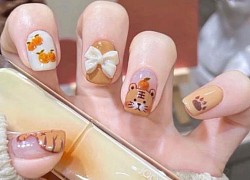 Những mẫu nail đẹp dành cho hội chị em vào dịp Tết Nhâm Dần 2022