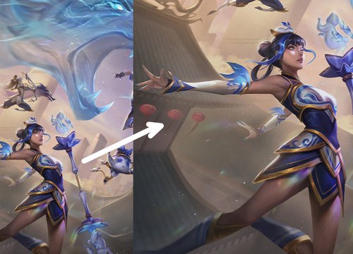 Riot bị game thủ "cà khịa" cực gắt khi thiết kế skin Lux Sứ Thanh Hoa có 2 tay phải: "Hoàn trả RP cho chúng tôi"