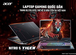 Acer ra mắt laptop gaming Nitro 5 Tiger: Intel Core i thế hệ 12 đầu tiên tại Việt Nam, giá từ 28 triệu