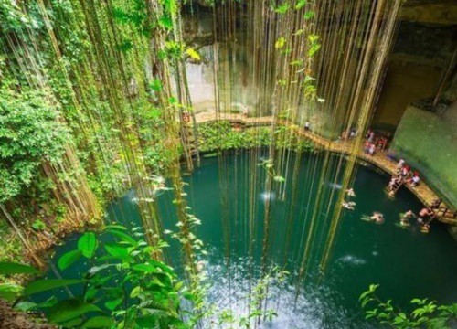 Cận cảnh 'giếng thánh' hoang sơ tuyệt mỹ còn sót lại của nền văn minh Maya