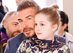 David Beckham đăng đàn &#8220;dằn mặt&#8221; khi Harper có crush, gương mặt hậm hực khiến netizen cười bò