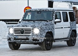 Mercedes-Benz G-Class bản nâng cấp lộ diện khi đang chạy thử, hé lộ một số điểm mới