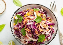 Món salad bắp cải chống ngán ngày Tết