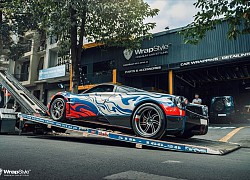 "Thần gió" Pagani Huayra bất ngờ được Minh "Nhựa" đưa đi tân trang dịp cuối năm để đi diện Tết