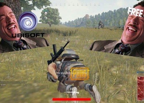 Ubisoft đăng tải thông tin Free Fire trên Fanpage của mình, thế này thì PUBG nằm mơ cũng không kiện được