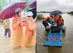 20 chiếc thuyền Thủy Tiên và MTQ ủng hộ phát huy tác dụng ở nơi bão lũ