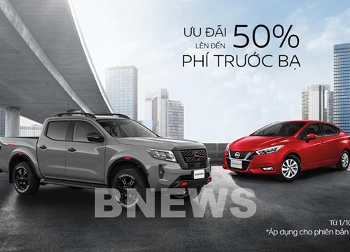 Bảng giá xe Nissan tháng 10/2022: Ưu đãi 50% phí trước bạ