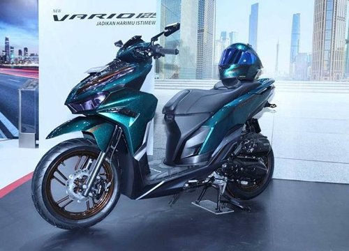 Cận cảnh Honda Vario 125 Hyper Sporty độ chính hãng "siêu ngầu"