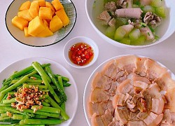 Chồng nấu cơm cữ vừa giàu dinh dưỡng, vừa đẹp mắt chăm vợ mới sinh