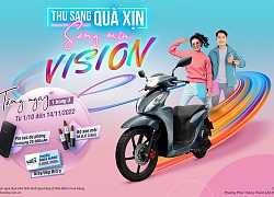 Đón lá thu rơi, bắt quà cực xịn từ Honda Vision