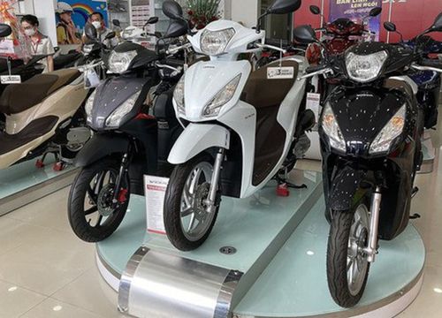 Honda Vision bất ngờ tăng sốc trở lại, chênh cao nhất 12 triệu đồng