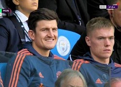 Maguire cười khi MU thua đậm Man City