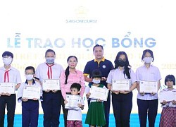 Saigontourist Group vì cộng đồng năm 2022 trao học bổng 1 tỷ đồng