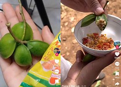 Thứ quả rụng đầy đường không ai nhặt, giờ thành món ăn "hot" trên mạng