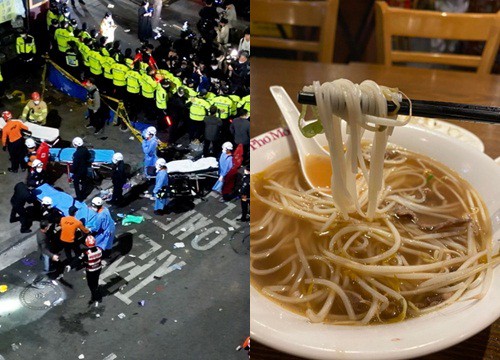 Cô gái Việt chuyển hướng khỏi Itaewon do thèm phở bất chợt