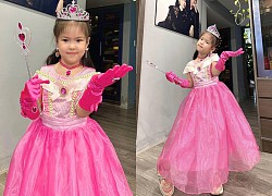 Con gái Lê Phương được mẹ lên đồ "sương sương" nhưng vẫn hóa công chúa
