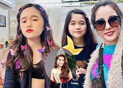 Con gái Thúy Nga xinh đẹp, chân dài miên man, phụ huynh mong lớn lên "lột xác" như Hoa hậu Thiên Ân