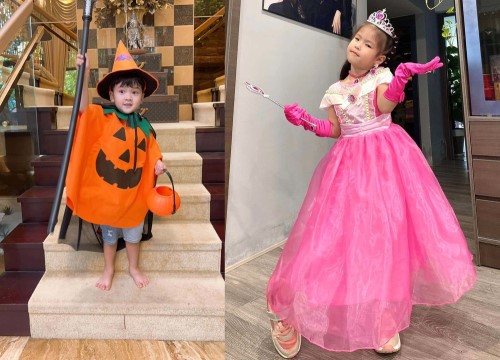 Dàn sao Việt và nhóc tì Vbiz hào hứng hóa trang mừng Halloween