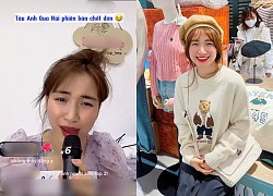 Hòa Minzy vừa bán hàng vừa ca hát, đông khách bất ngờ vì "duyên"