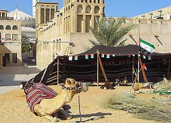 Lạc lối trong Khu phố cổ Bastakiya huyền bí ở Dubai