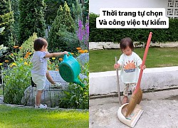 Lisa lớn "nhanh như thổi", nay đã biết phụ giúp mẹ Hà việc nhà
