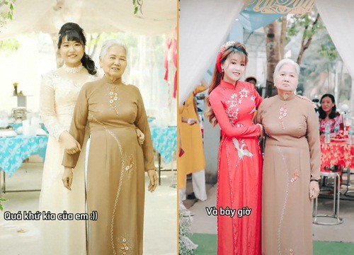 Nhan sắc hiện tại của cô dâu khiến chồng không nhận ra trong hôn lễ
