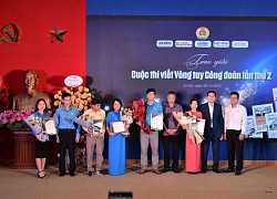 Trao giải cuộc thi viết 'Vòng tay Công đoàn' lần thứ II