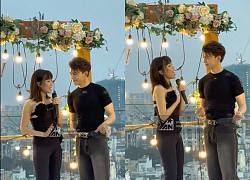 Diệu Nhi - Anh Tú tình tứ tại tiệc cảm ơn, hát hit Đông Nhi