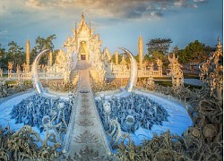 Wat Rong Khun ngôi đền trắng đẹp nhất ở Chiang Rai