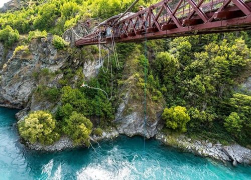 Cầu treo Kawarau Một trong những điểm đến thú vị tại New Zealand